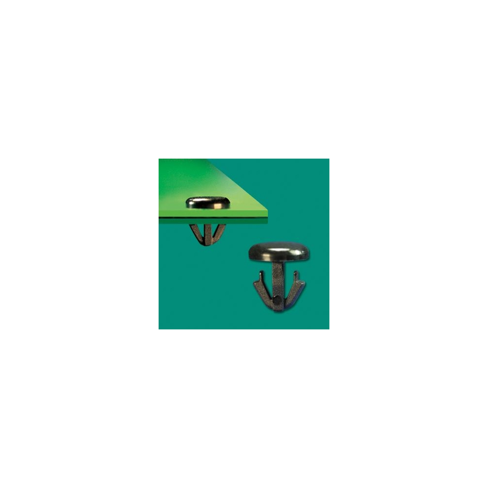 GMB-07A - Canoe Clip, Plastic, Natural | Gecko Fastener GmbH