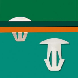 GMB-08P - Attache Canoe, plastique, couleur naturelle | Gecko Fastener GmbH 2
