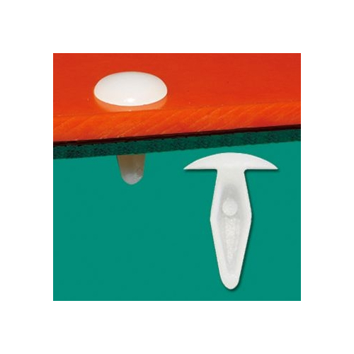GMB-1 - Kano-clip, kunststof, naturel | Gecko Fastener GmbH