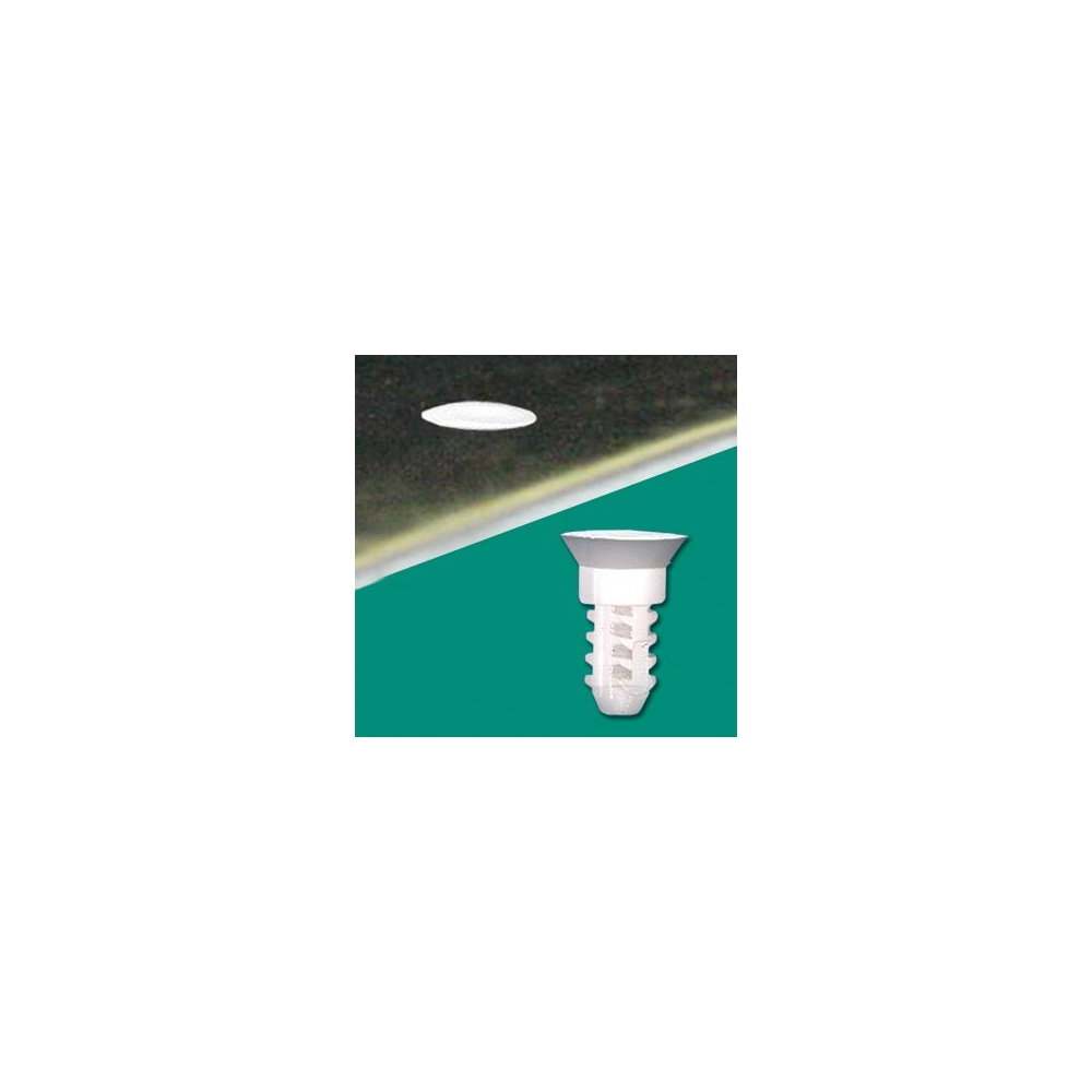 GMB-14C - Canoe Clip, Plastic, Natural | Gecko Fastener GmbH