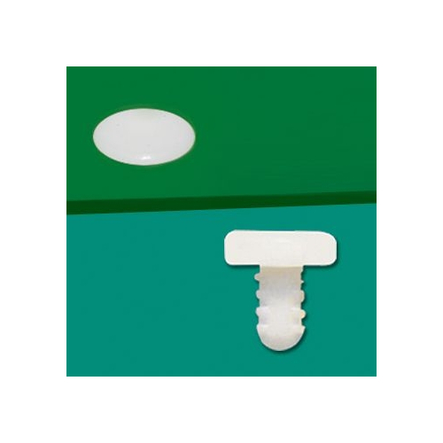 GMB-14Q - Clip per canoa, plastica, colore naturale | Gecko Fastener GmbH