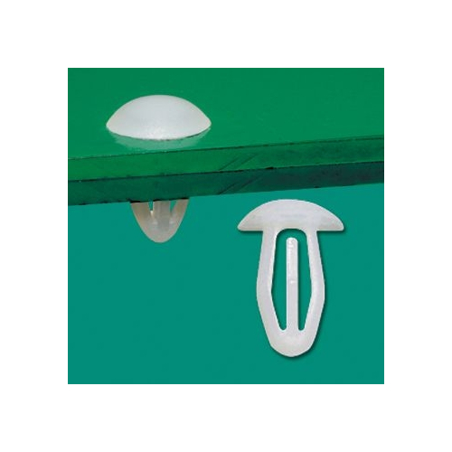 GMB-2K - Canoe Clip, Plastic, Natural | Gecko Fastener GmbH