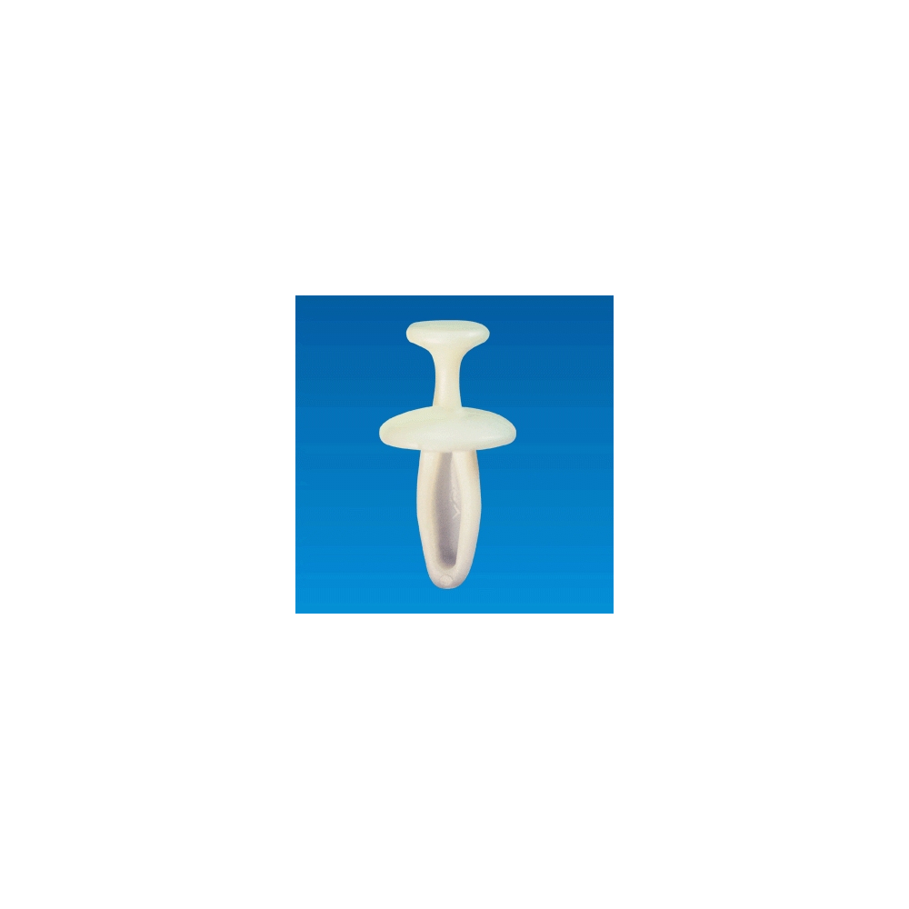 GMBJ-3A - Clip per canoa, plastica, colore naturale | Gecko Fastener GmbH