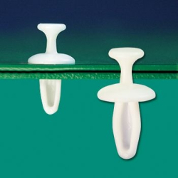 GMBJ-3A - Clip per canoa, plastica, colore naturale | Gecko Fastener GmbH 2