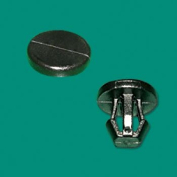GMBK-4A - Canoe Clip, Plastic, Natural | Gecko Fastener GmbH 2