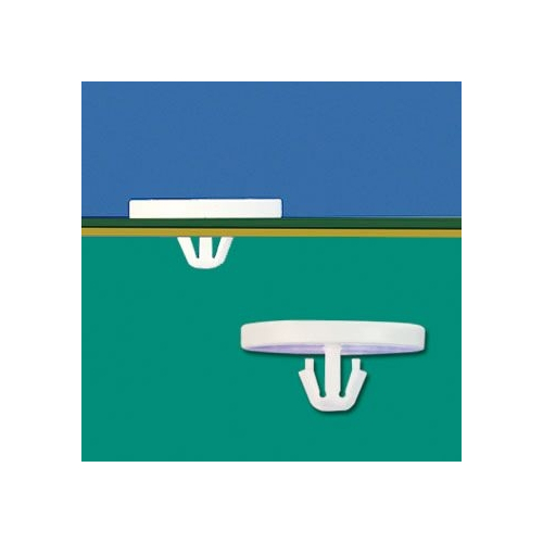 GMBR-3SQ - Kano-clip, kunststof, naturel | Gecko Fastener GmbH