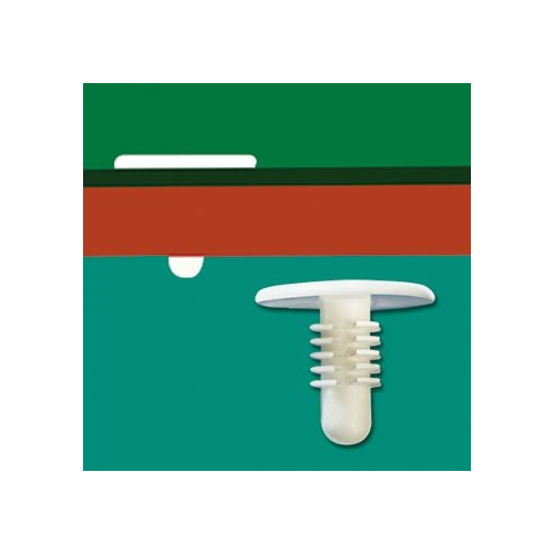 GMBY-12JW - Canoe Clip, Plastic, Natural | Gecko Fastener GmbH