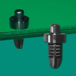 GWCD-6A - Attache Canoe, plastique, couleur naturelle | Gecko Fastener GmbH 2