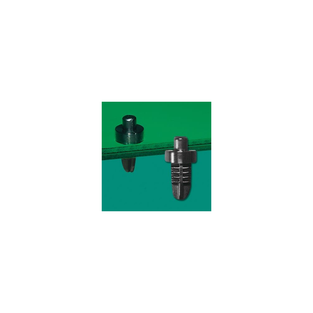 GWCD-6A - Canoe Clip, Plastic, Natural | Gecko Fastener GmbH