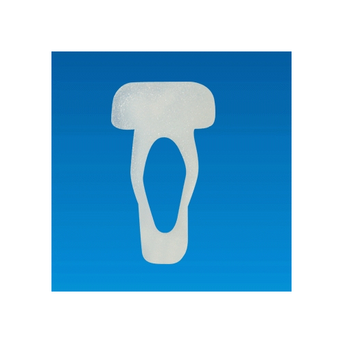 GMBZ-06 - Canoe Clip, plastique, naturel | Gecko Fastener GmbH