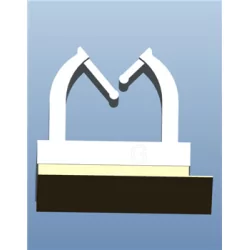 GMWSB2 / MWSEB / Gestion des câbles avec fond adhésif | Gecko Fastener GmbH 2