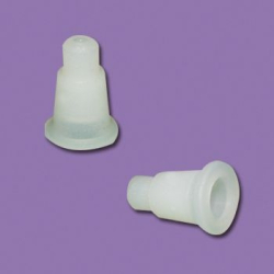 GP-5 - Canoe Clip, Plastic, Natural | Gecko Fastener GmbH 2