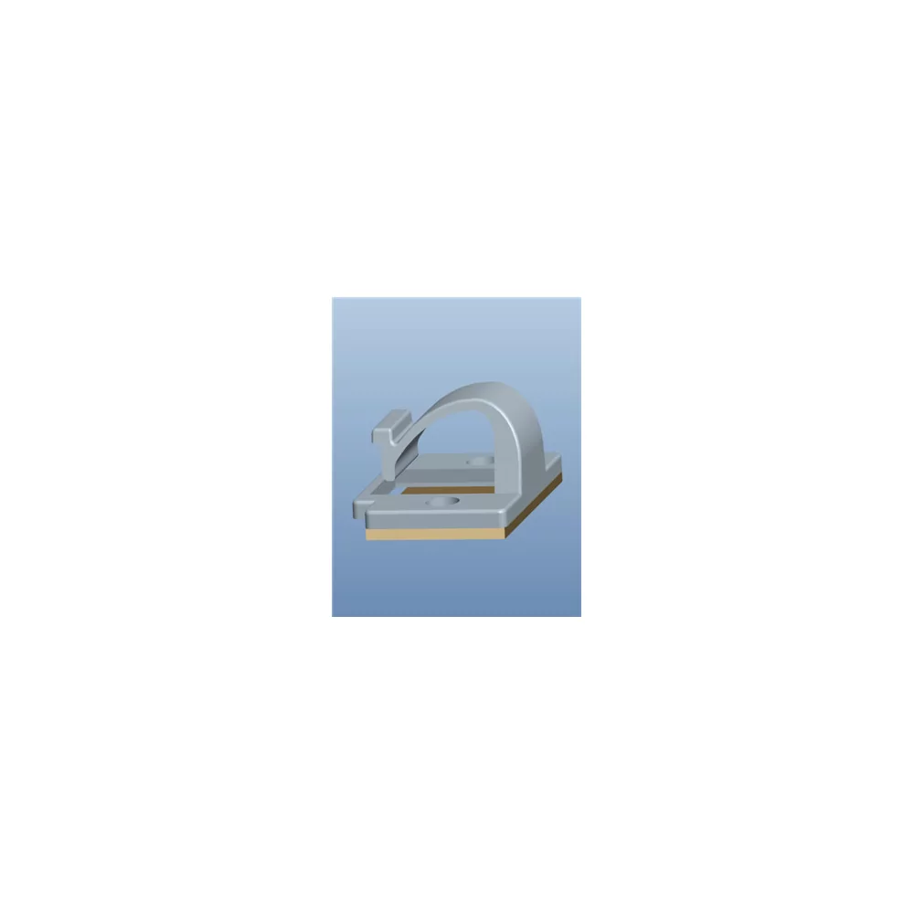 GSN-2 | Cable holder with adhesive base | Gecko Fastener GmbH
