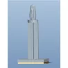 GCBS Series - Spacer - Bajonetsluiting met/zonder slot, zelfklevende basis