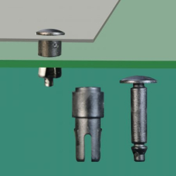 GLHA-03 - Chiusura a scatto | Gecko Fastener GmbH 2
