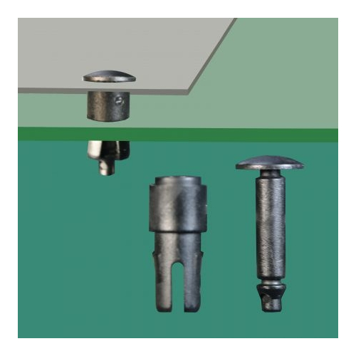 GLHA-03 - Chiusura a scatto | Gecko Fastener GmbH