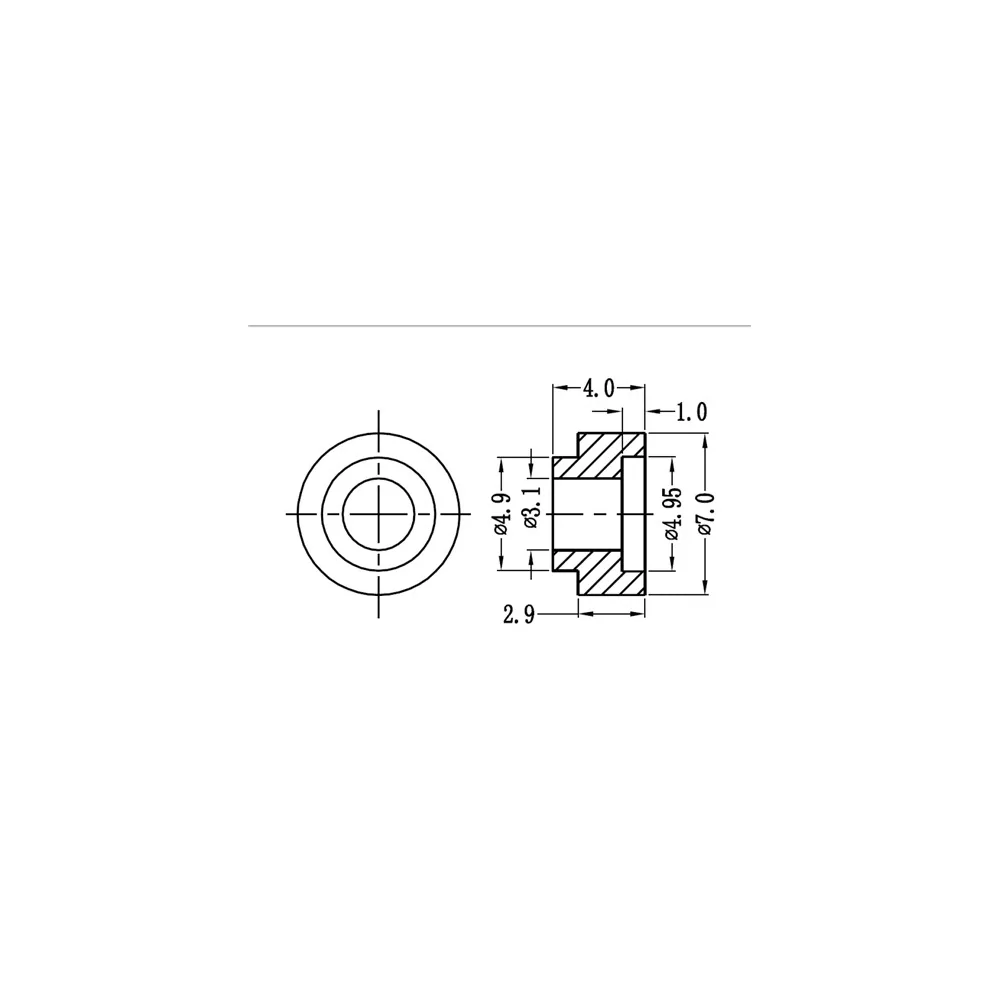 GNS-TS4 / Schroefisolator | Gecko Fastener GmbH