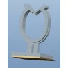 GSHKBS Series - Cable clamp with adhesive surface