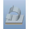 Cable Clamp on Adhesive Base
