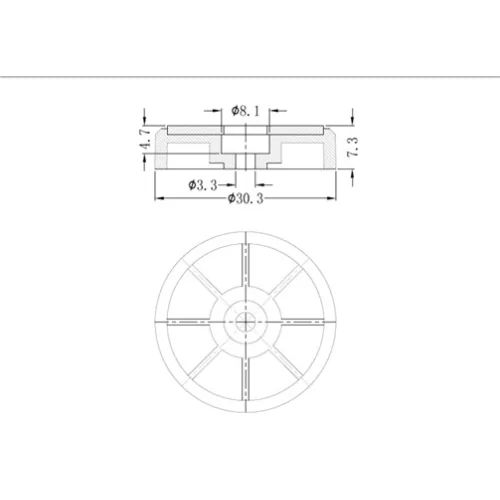 GBF-3010(RU)-S / Enclosure accessories | Gecko Fastener GmbH