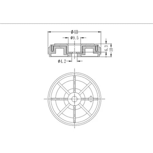 GBF-4010P-EVA-G / Accesorios para armarios | Gecko Fastener GmbH