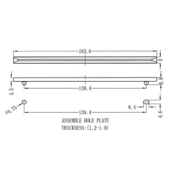 GCG-001 / RCG | Horizontale printplaatgeleider | Gecko Fastener GmbH 2