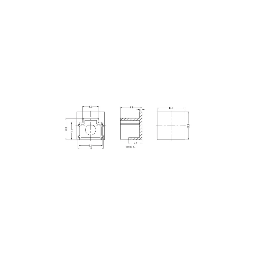 GCRJ-11 / CRJ-11 / Gehäusezubehör | Gecko Fastener GmbH