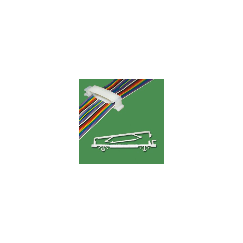 GFCC-15A - Flat Cable Clamp | Gecko Fastener GmbH