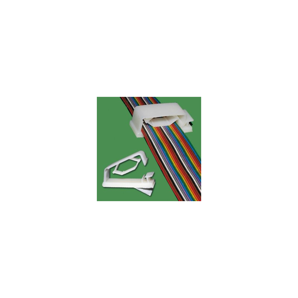 GFCC-25C - Flat Cable Clamp | Gecko Fastener GmbH