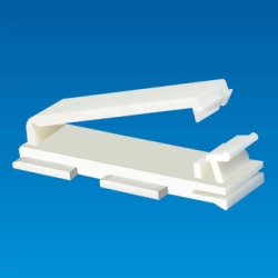 GLFN-36C - Abrazadera para cable plano | Gecko Fastener GmbH