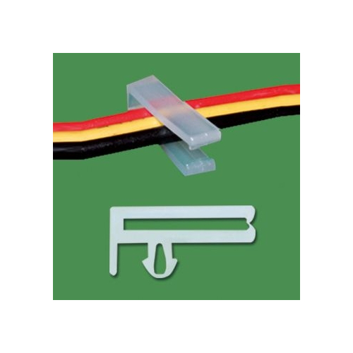 GCID-01 - Soporte para cables (Wire Saddle) | Gecko Fastener GmbH