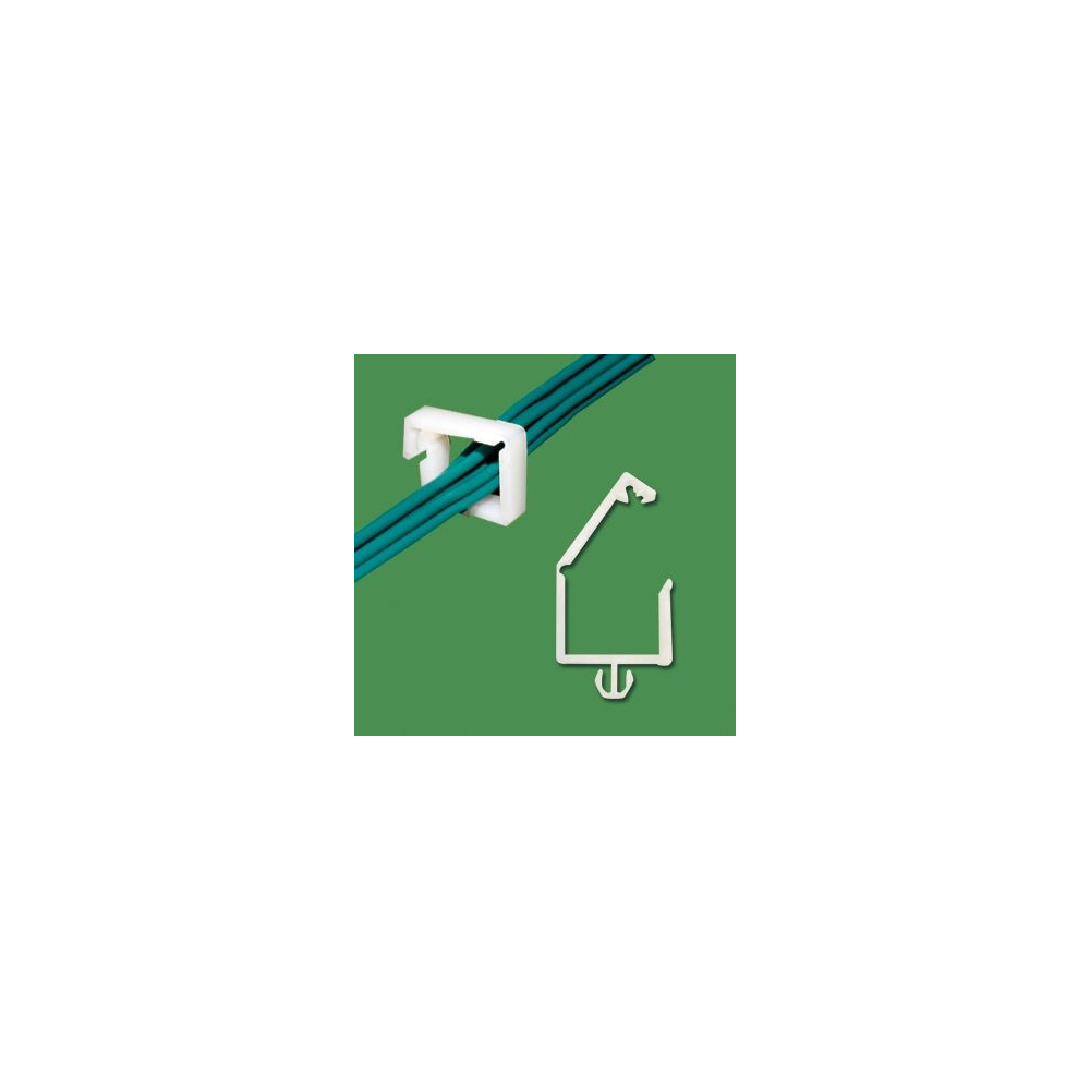 GCKH-11 - Kabelhalter (Wire Saddle) | Gecko Fastener GmbH