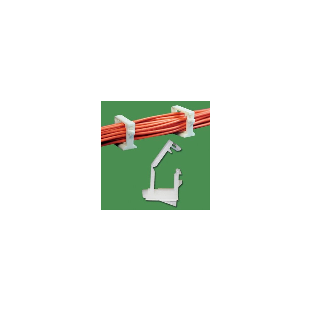 GCKM-01 - Soporte para cables (Wire Saddle) | Gecko Fastener GmbH