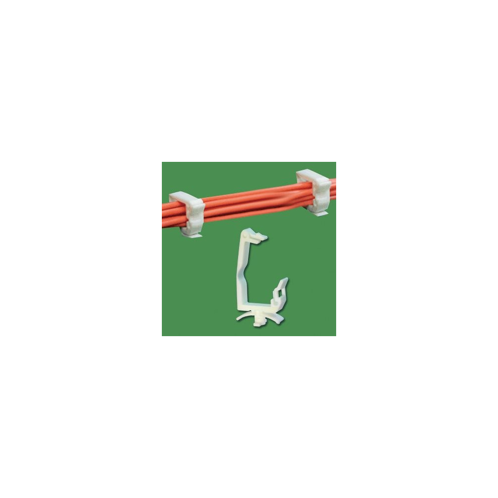GCKN-11Y - Kabelhalter (Wire Saddle) | Gecko Fastener GmbH