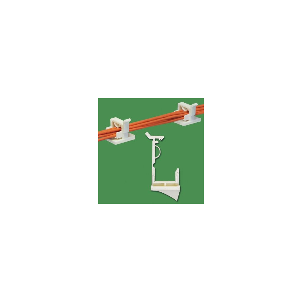 GCKW-01 - Soporte para cables (Wire Saddle) | Gecko Fastener GmbH
