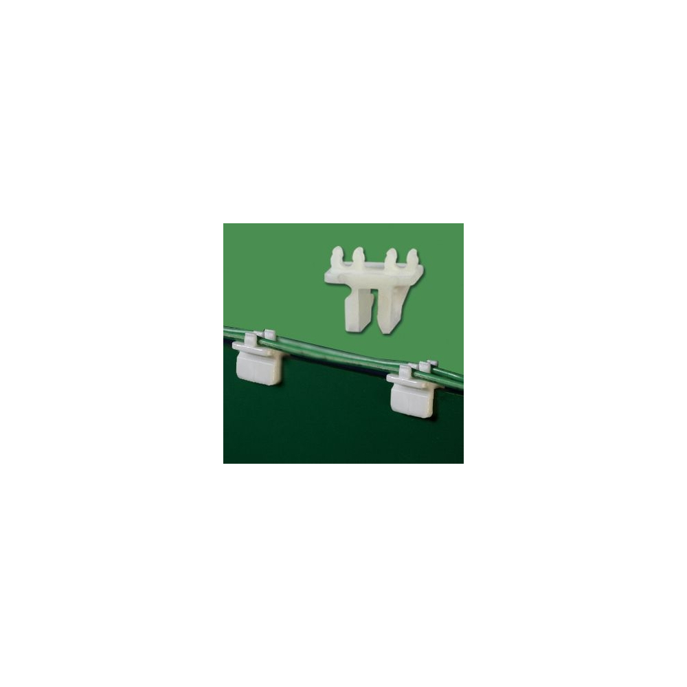 GCMQ-1TJ – Cable holder (wire saddle) | Gecko Fastener GmbH