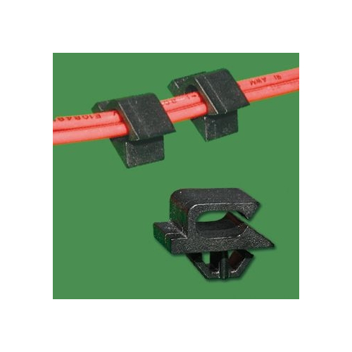 GCU-01H - Soporte para cables (Wire Saddle) | Gecko Fastener GmbH