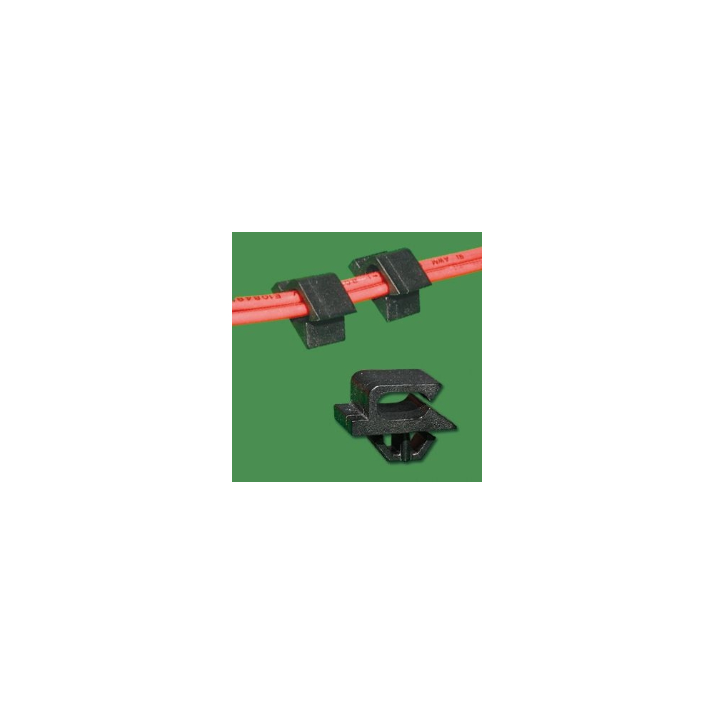 GCU-01H - Support de câble (Wire Saddle) | Gecko Fastener GmbH