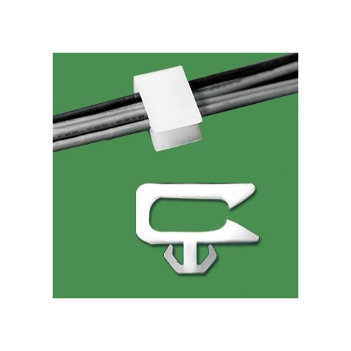 GCU-2C - Kabelhalter (Wire Saddle) | Gecko Fastener GmbH