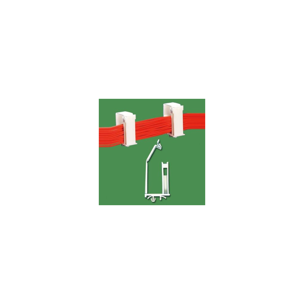 GCYC-16F - Soporte para cables (Wire Saddle) | Gecko Fastener GmbH