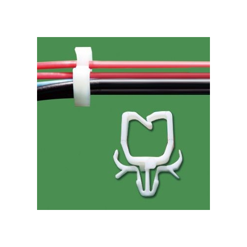 GCZA-7A – Cable holder (wire saddle) | Gecko Fastener GmbH