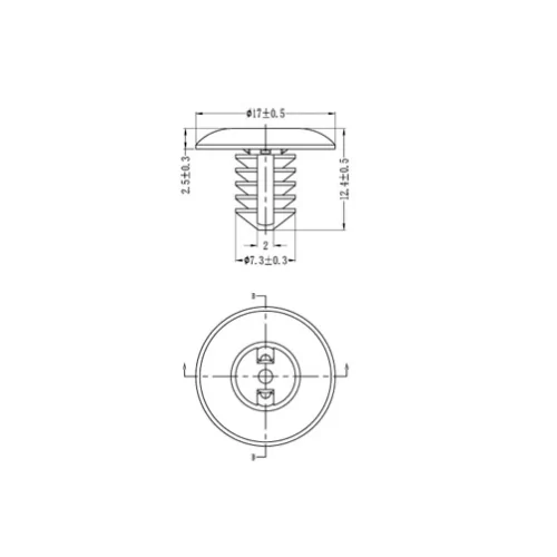 G1533887 | Chiodo a scatto, fissaggio abete | Gecko Fastener GmbH