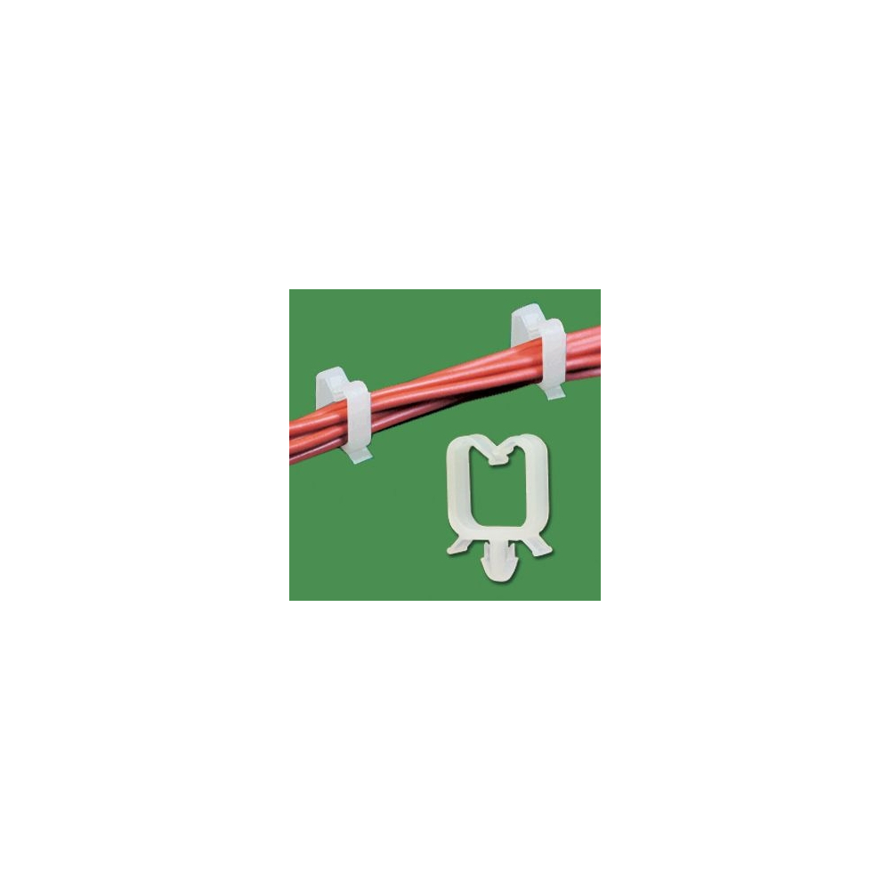 GCZB-9C – Cable retainer (wire saddle) | Gecko Fastener GmbH