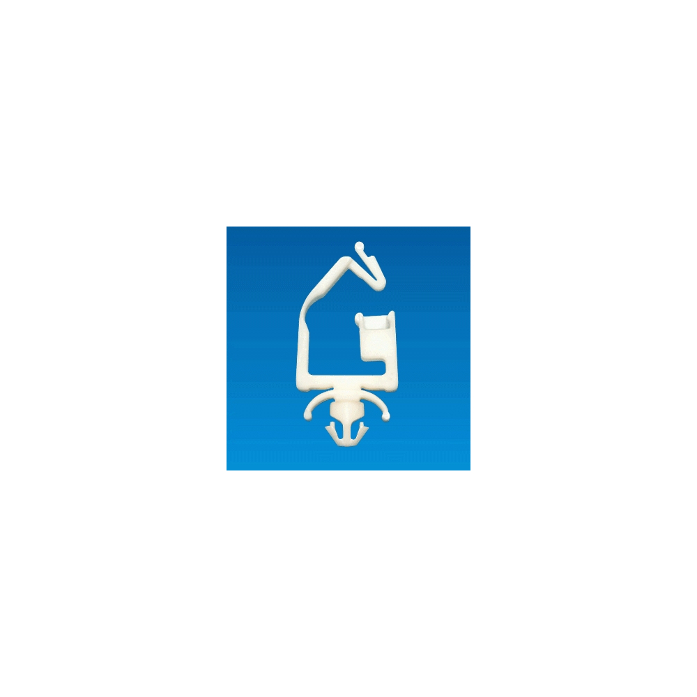 GCZF-6A – Cable holder (wire saddle) | Gecko Fastener GmbH