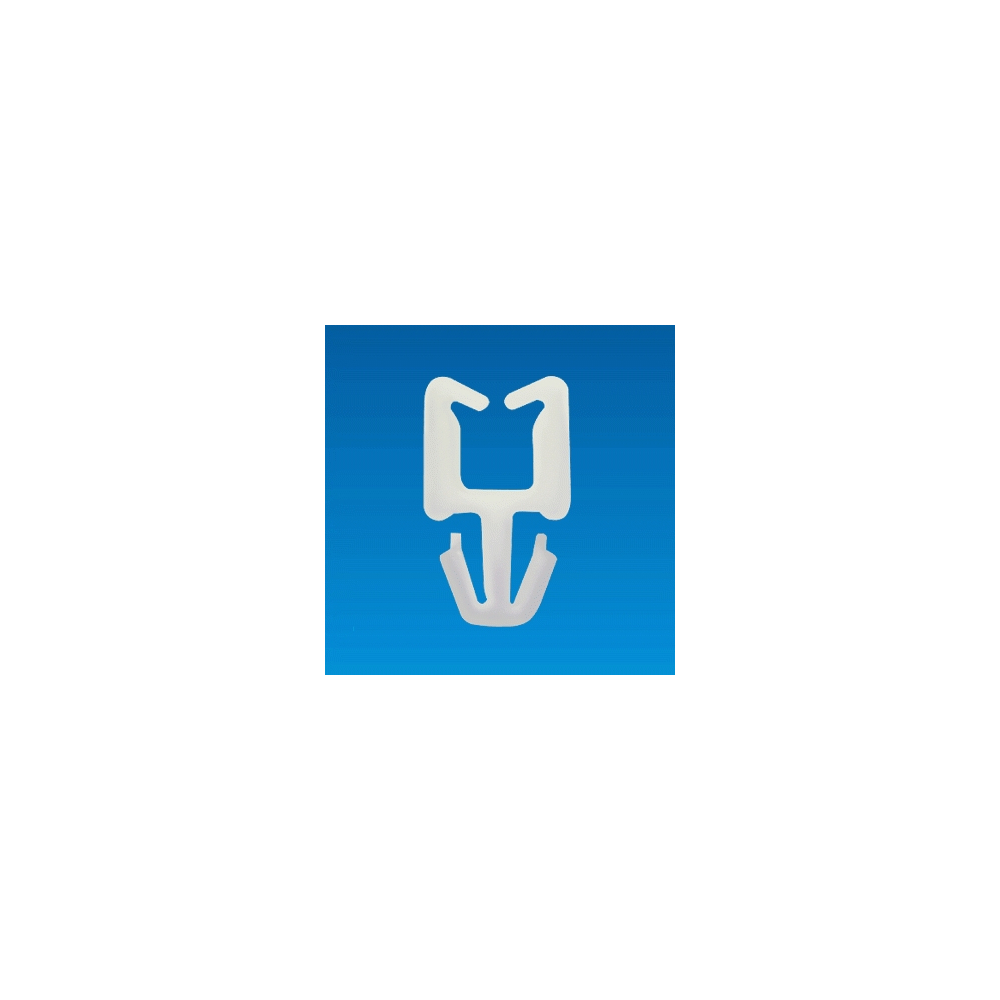 GCZH-2H - Kabelhalter (Wire Saddle) | Gecko Fastener GmbH