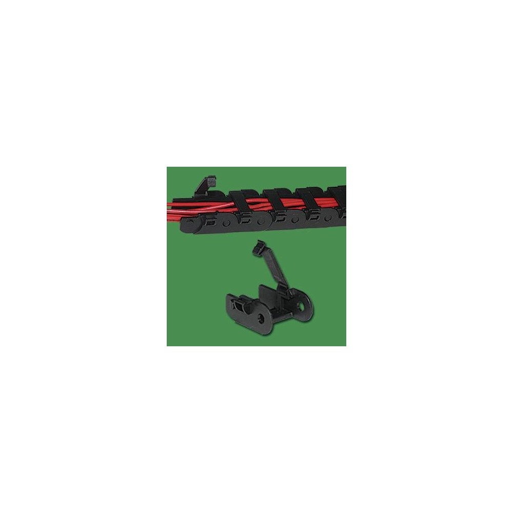 GDFG-16BL – Cable holder (wire saddle) | Gecko Fastener GmbH