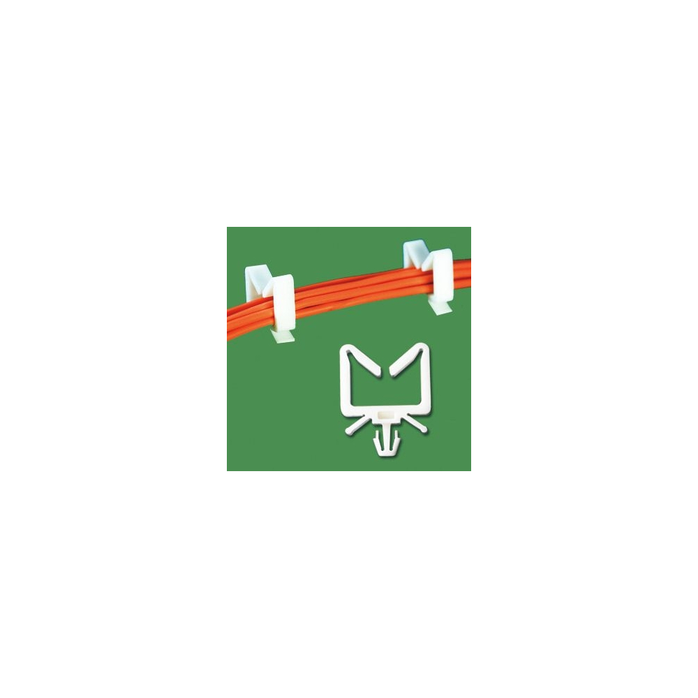 GCZR-12A - Supporto per cavi (Wire Saddle) | Gecko Fastener GmbH