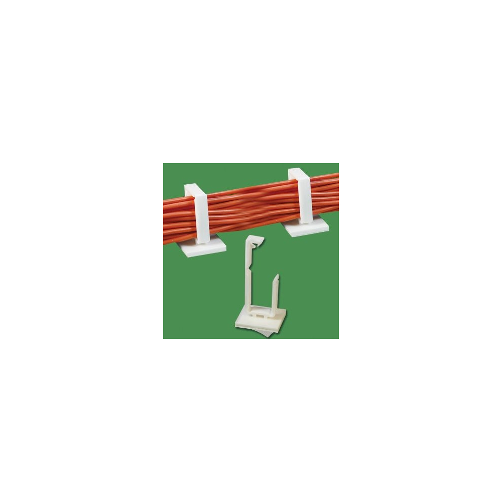GPAD10-19 - Cable holder (wire saddle) | Gecko Fastener GmbH