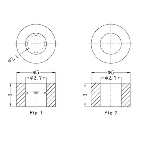 4620 / 620.33 | Runde Kunststoff Abstandshalter | Gecko Fastener GmbH