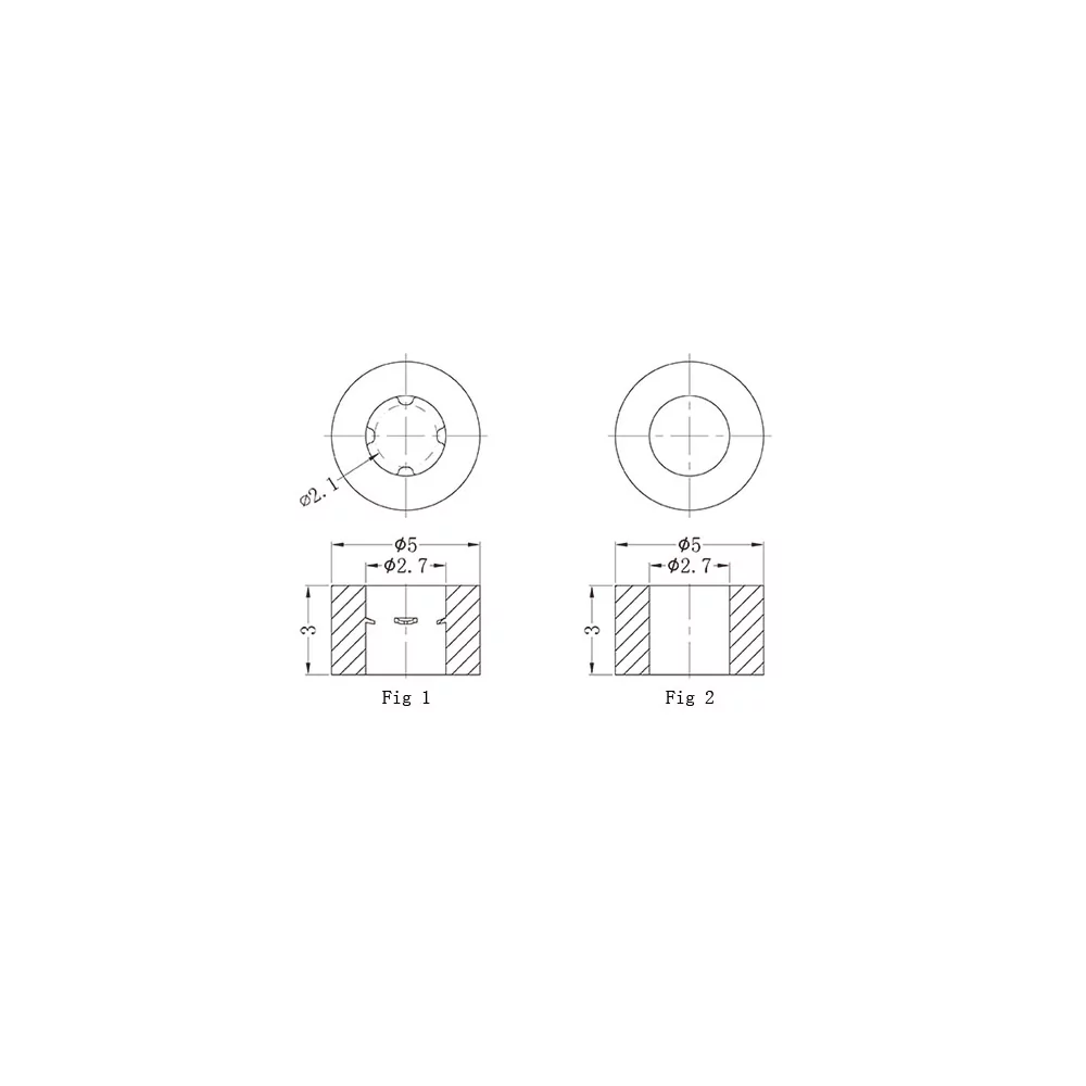 4620 / 620.33 | Entretoises rondes en plastique | Gecko Fastener GmbH